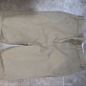 32 waist drop crotch cropped pants